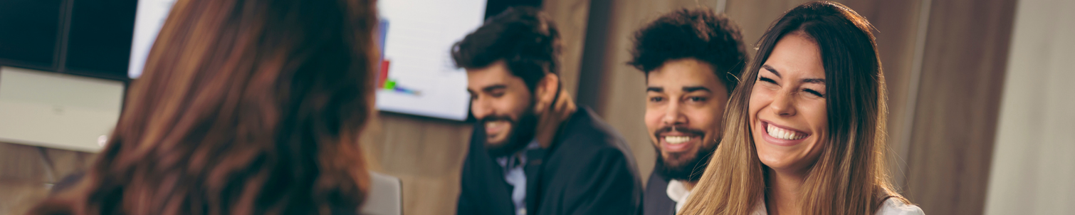 A corporate interview